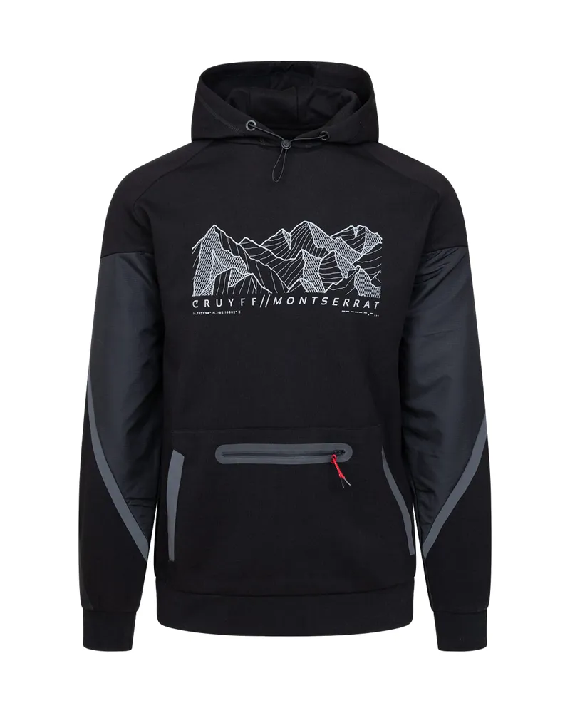 Cruyff Men's Montserrat Hoodie in Black