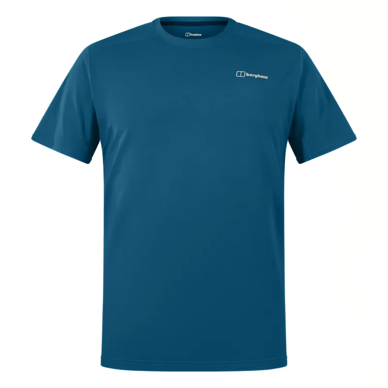 Berghaus Men's Delta Tee in Mountain Blue