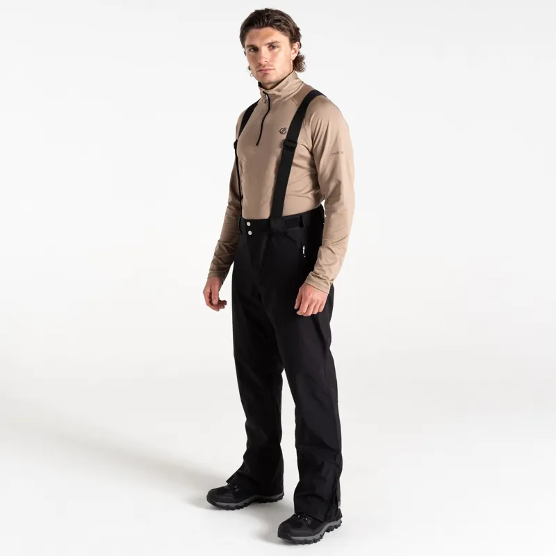 Dare2b Men's Achieve II Recycled Ski Pants in Black-4