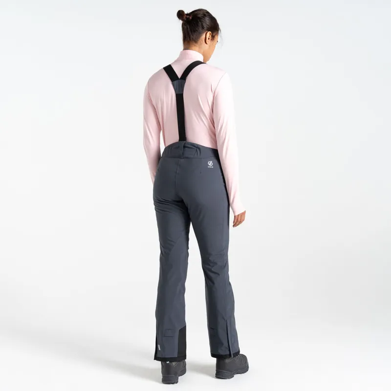 Dare2b Women's Diminish Waterproof Insulated Pants in Ebony Grey-3
