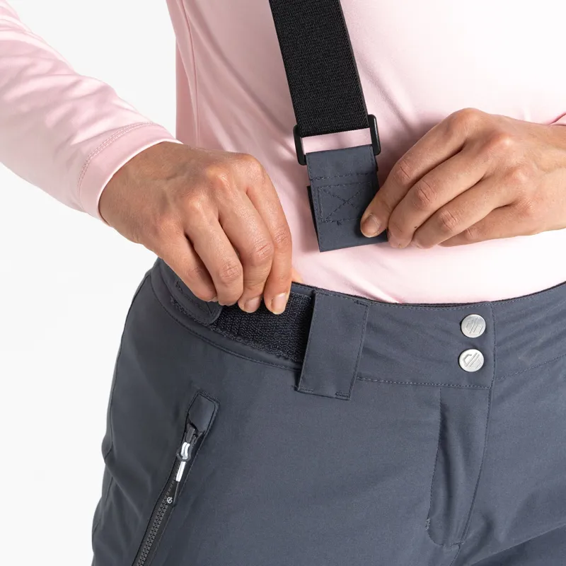 Dare2b Women's Diminish Waterproof Insulated Pants in Ebony Grey-4