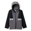 Columbia Kid's Spire Valley Windbreaker in Black/City Grey/Columbia Grey