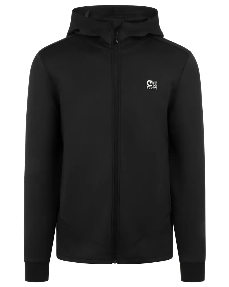 Cruyff Men's Vital Zip Through in Black