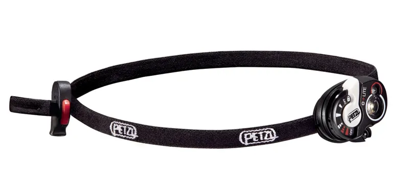 Petzl E+Lite Headtorch in Black