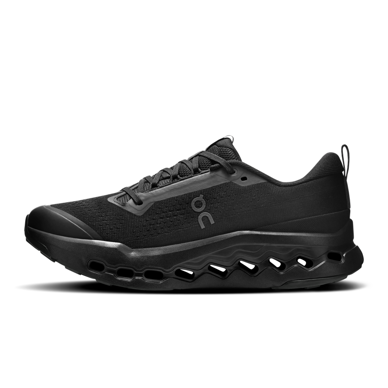 On Running Men's Cloudsurfer Trail 2 in Black/Eclipse-1