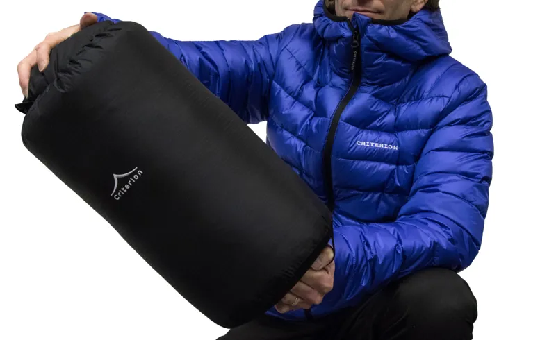 Criterion Expedition 1100 Left Hand Zip Sleeping Bag in Black-2