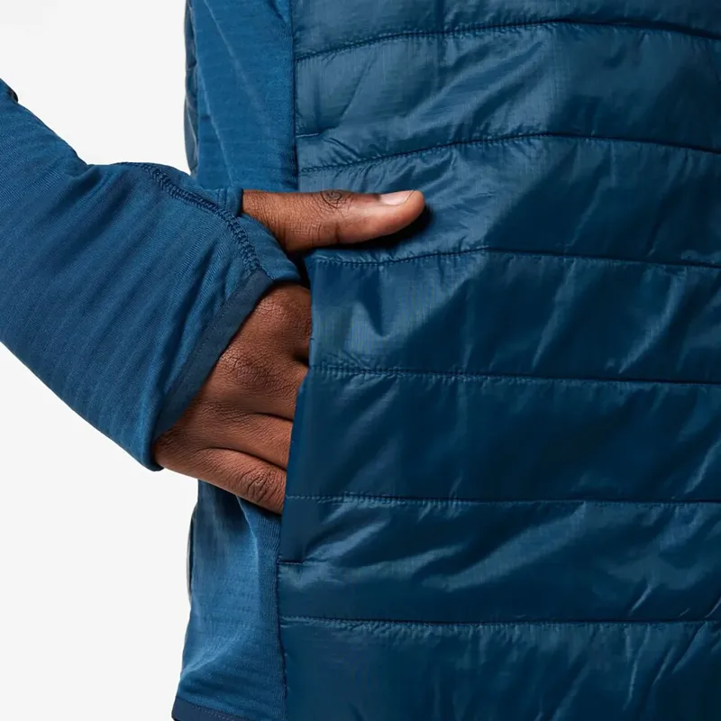 Cotopaxi Men's Acodo Hybrid Hooded Jacket in Indigo-3