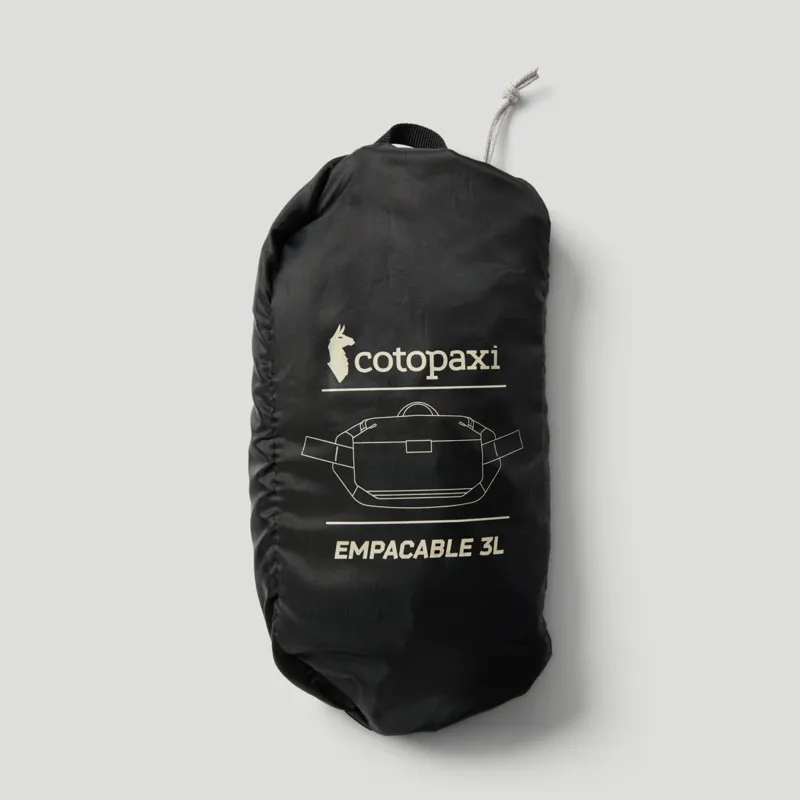Cotopaxi Empacable 3L Sling in Black-5