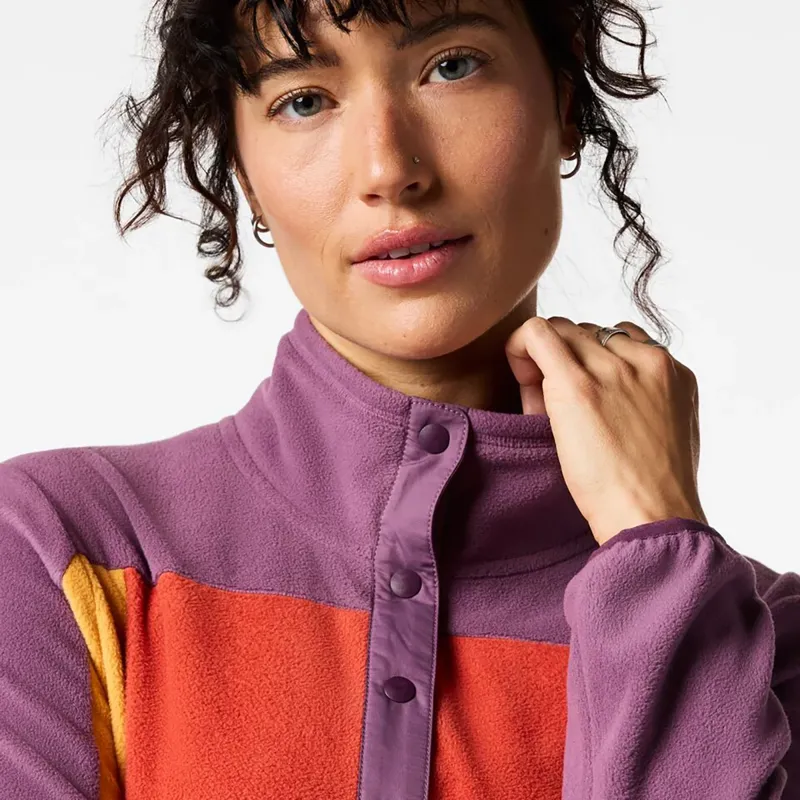 Cotopaxi Women's Encima Fleece Pullover in Mystic/Honeycomb-3