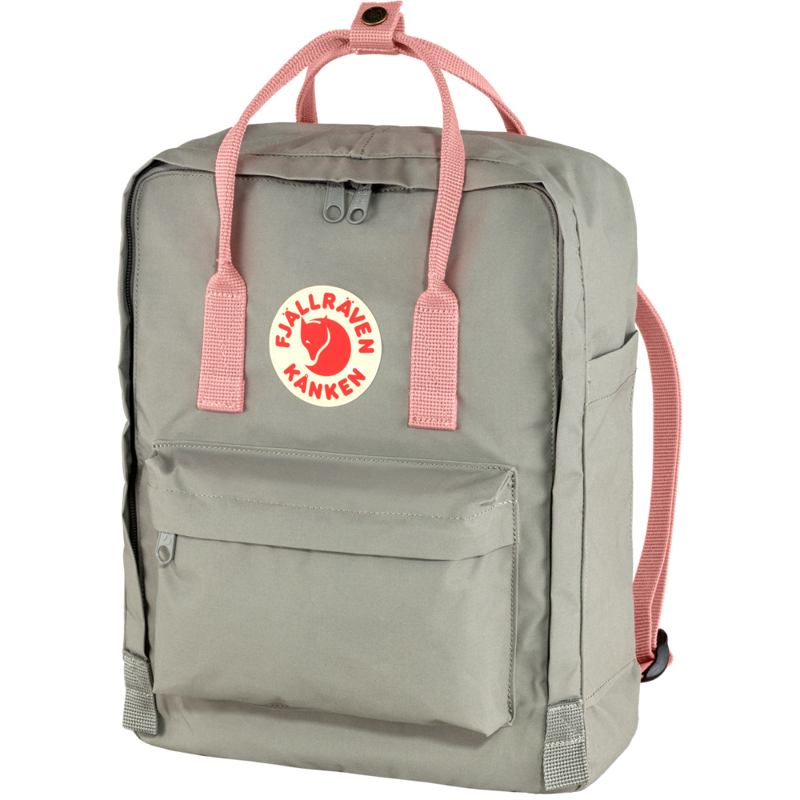 Fjallraven Kanken in Fog/Pink-1