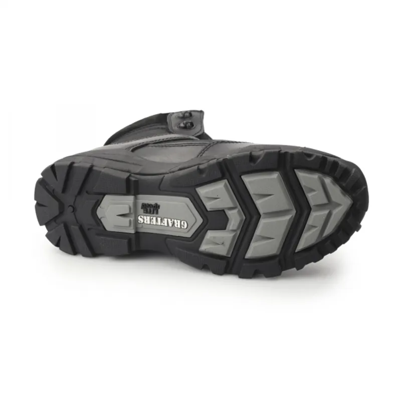 Grafters Unisex Cover II Non Metal Lightweight Combat Boot in Black-2