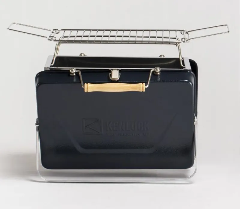 Kenluck Buddy Grill in Hammertone Gloss Blue-2