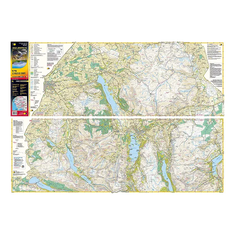 Harvey Maps Ultramap Lake District North: Keswick Buttermere and Skiddaw-1