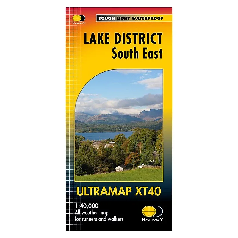 Harvey Maps Ultramap Lake District South East: Kendal and Windermere