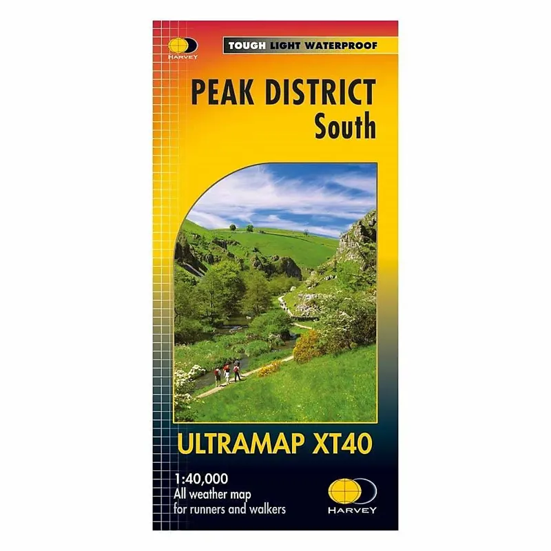Harvey Maps Ultramap Peak District South