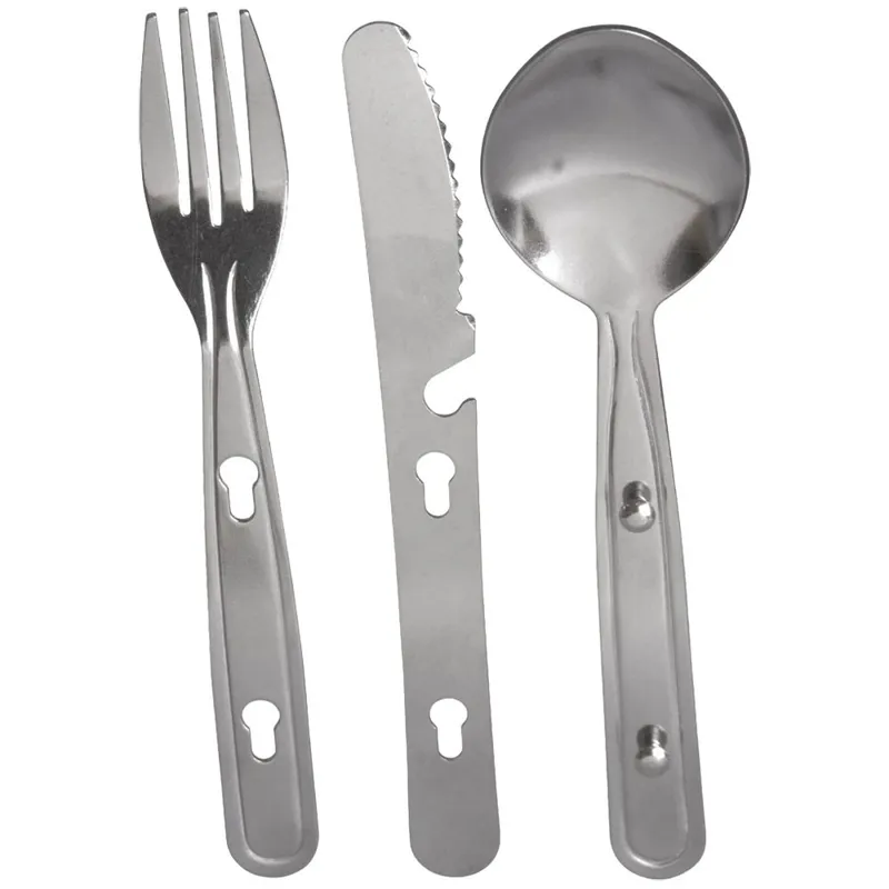 Highlander Knife Fork and Spoon Clip Set