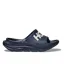 Hoka Unisex Ora Athletic Slide in Varsity Navy/White