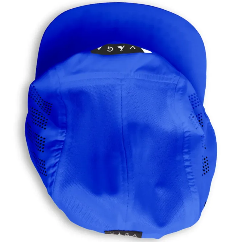 Vaga Adult Feather Racing Cap in Navy/Black/Royal Blue