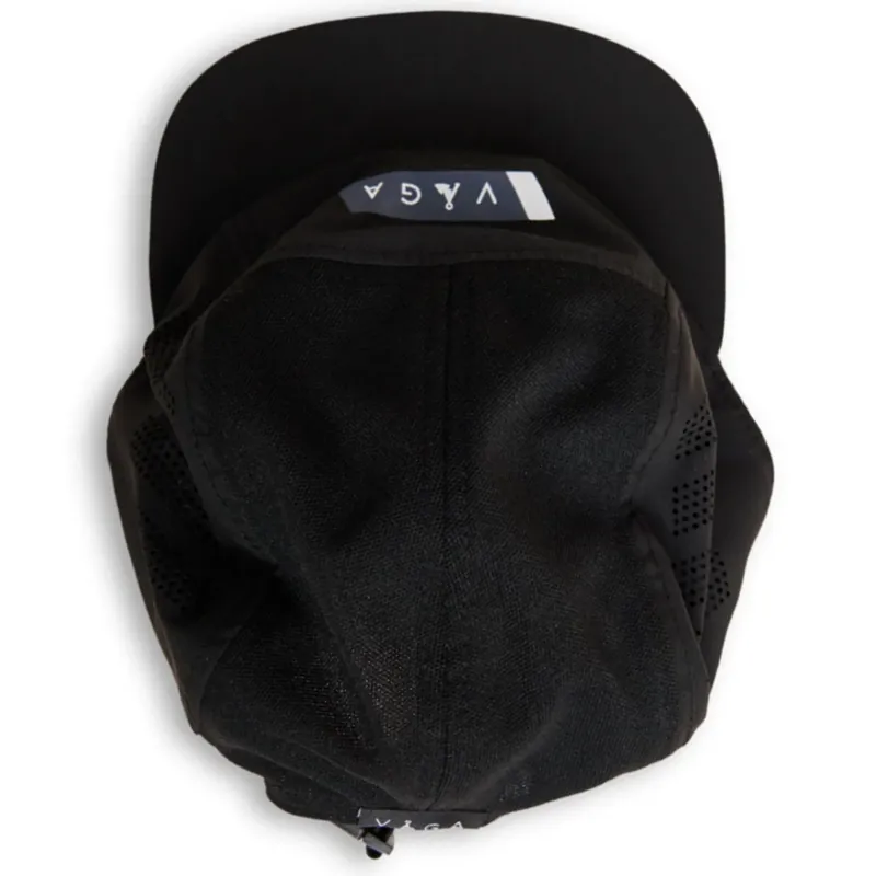 Vaga Adult Feather Racing Cap in Storm Black