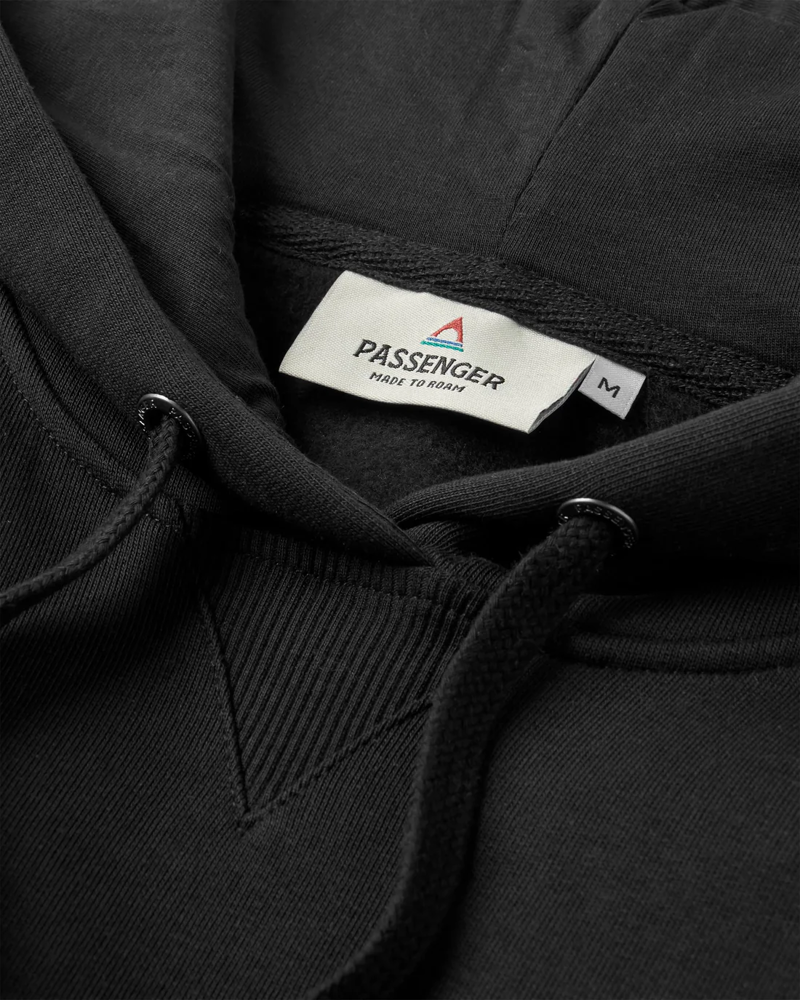 Passenger Men's Made To Roam Hoodie in Black-5