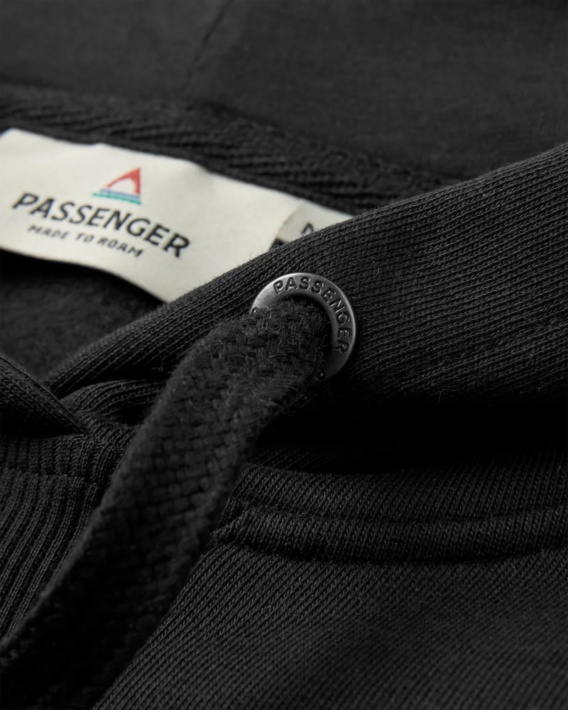 Passenger Men's Made To Roam Hoodie in Black-4