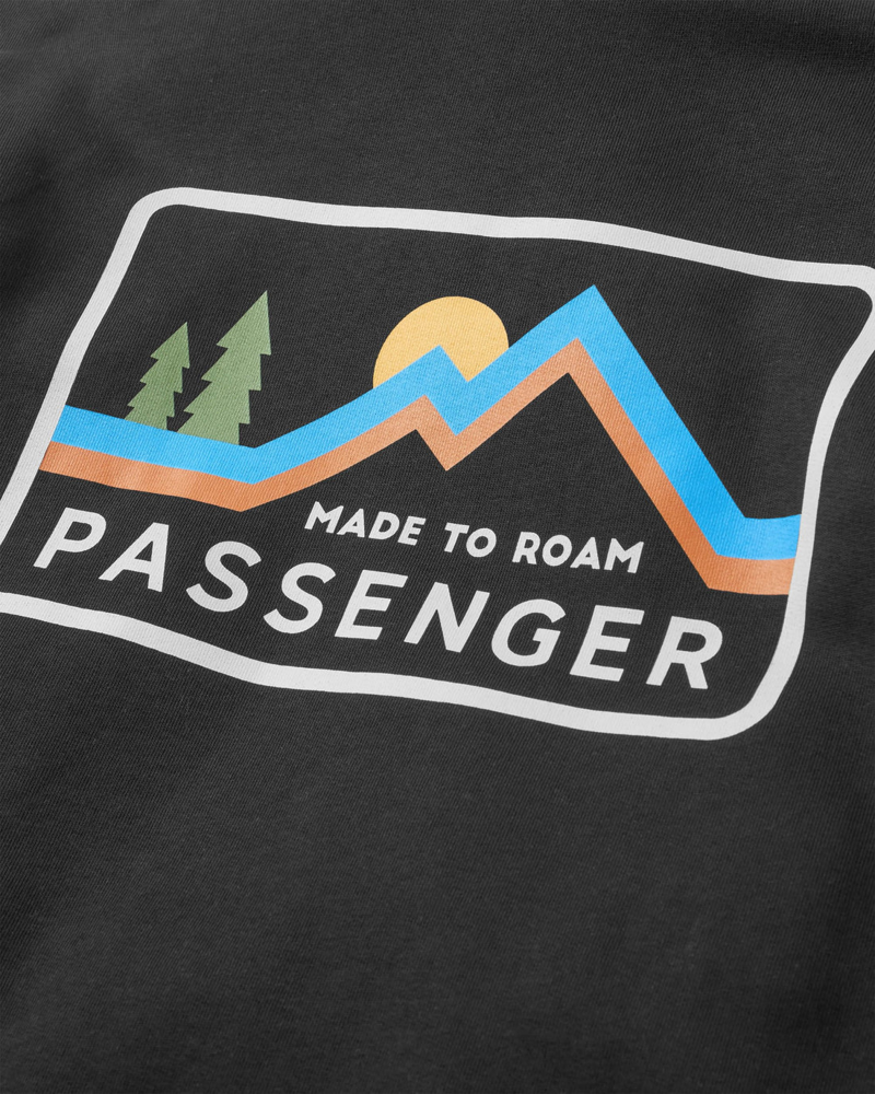 Passenger Men's Made To Roam Hoodie in Black-8