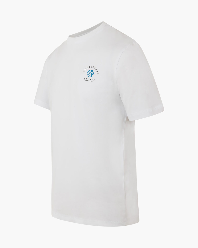 Cruyff Men's Aster T-Shirt in White-3