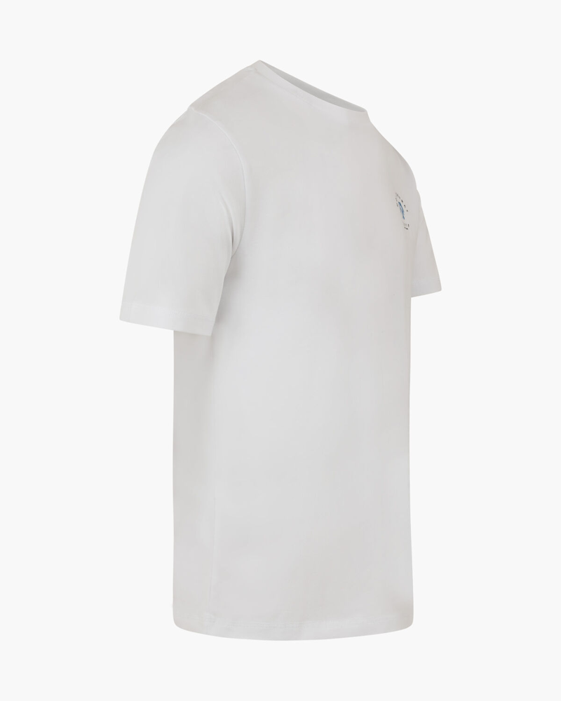 Cruyff Men's Aster T-Shirt in White-2