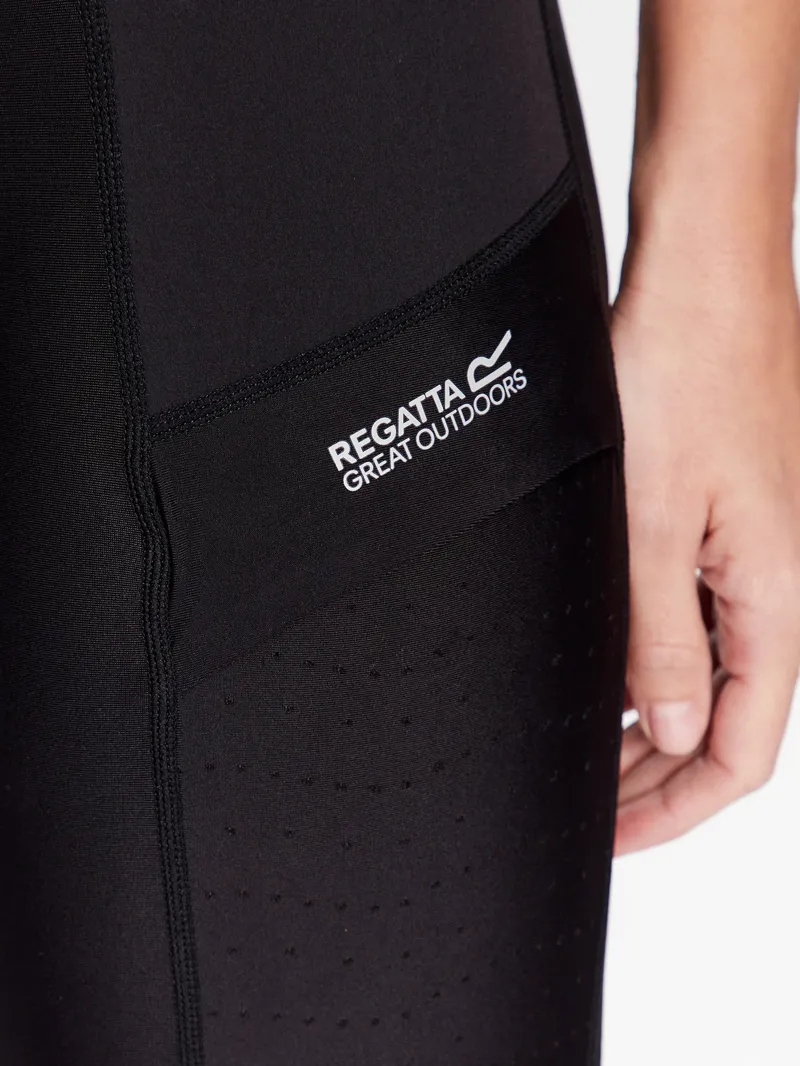 Regatta Women's Gravale Tech Leggings in Black-2