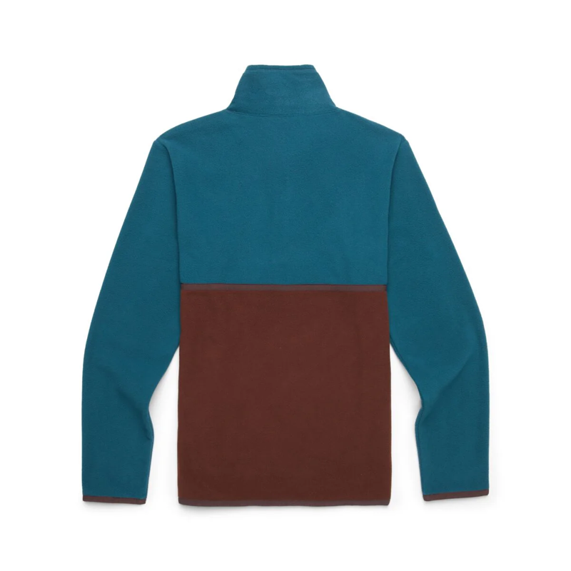 Cotopaxi Men's Amado Fleece Pullover in Abyss/Chestnut-1