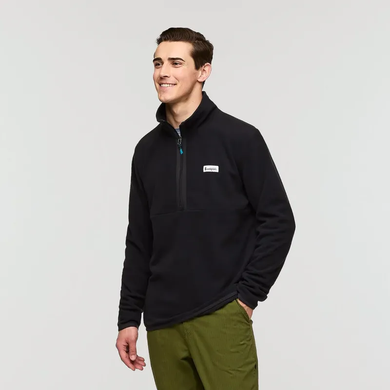 Cotopaxi Men's Amado Fleece Pullover in Black-3