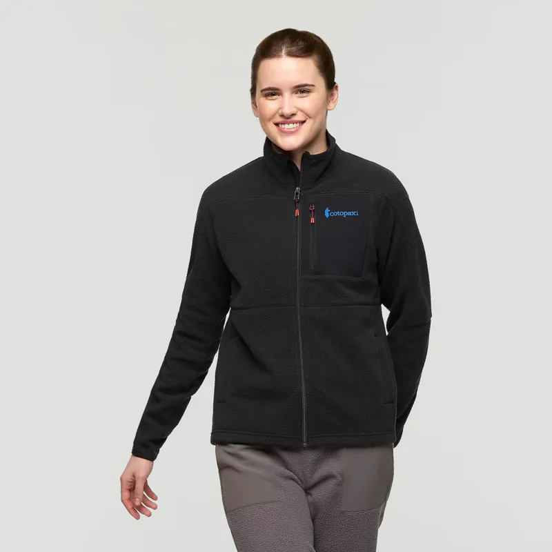 Cotopaxi Women's Abrazo Fleece Full-Zip Jacket in Black-1
