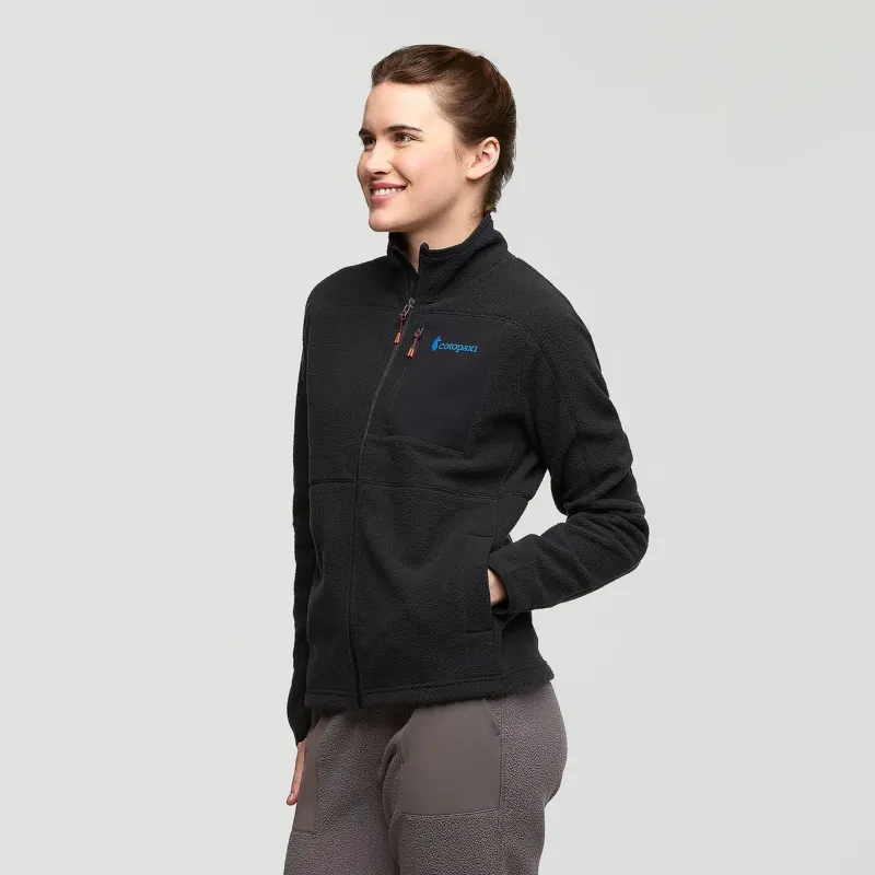 Cotopaxi Women's Abrazo Fleece Full-Zip Jacket in Black-2