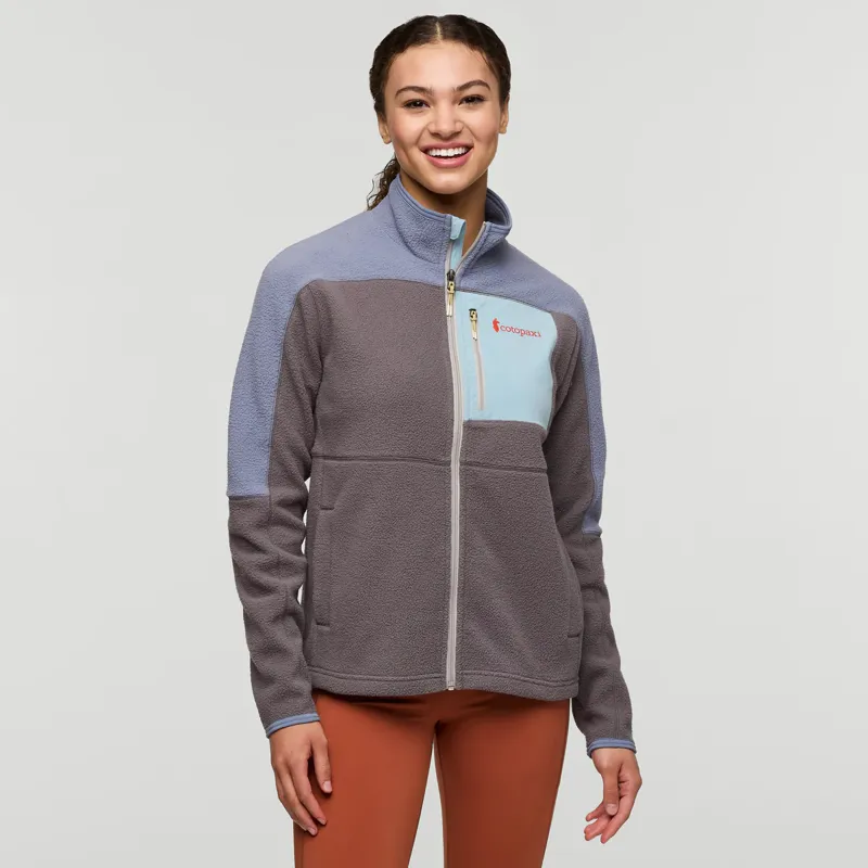Cotopaxi Women's Abrazo Fleece Full-Zip Jacket in Tempest/Cinder-1