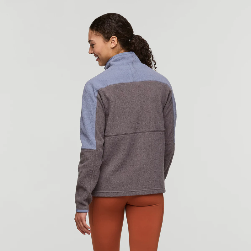Cotopaxi Women's Abrazo Fleece Full-Zip Jacket in Tempest/Cinder-3