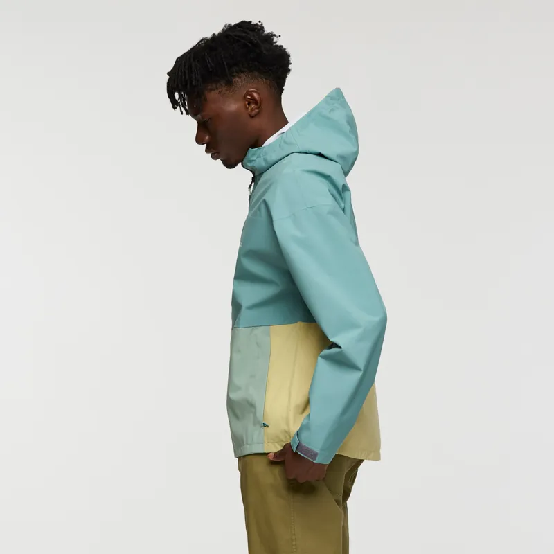 Cotopaxi Men's Cielo Rain Jacket in Bluegrass/Silver Leaf-1