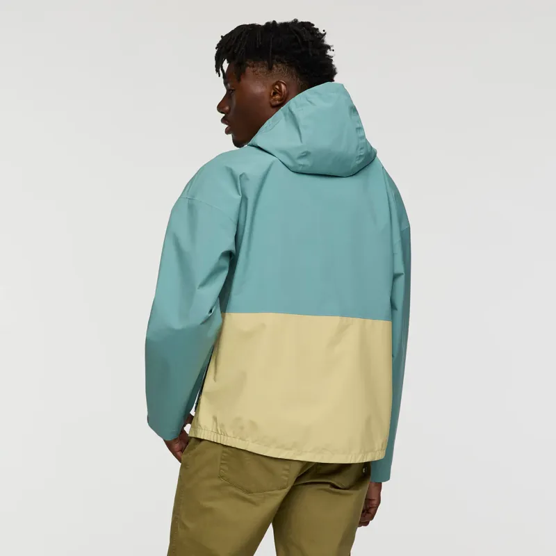 Cotopaxi Men's Cielo Rain Jacket in Bluegrass/Silver Leaf-2