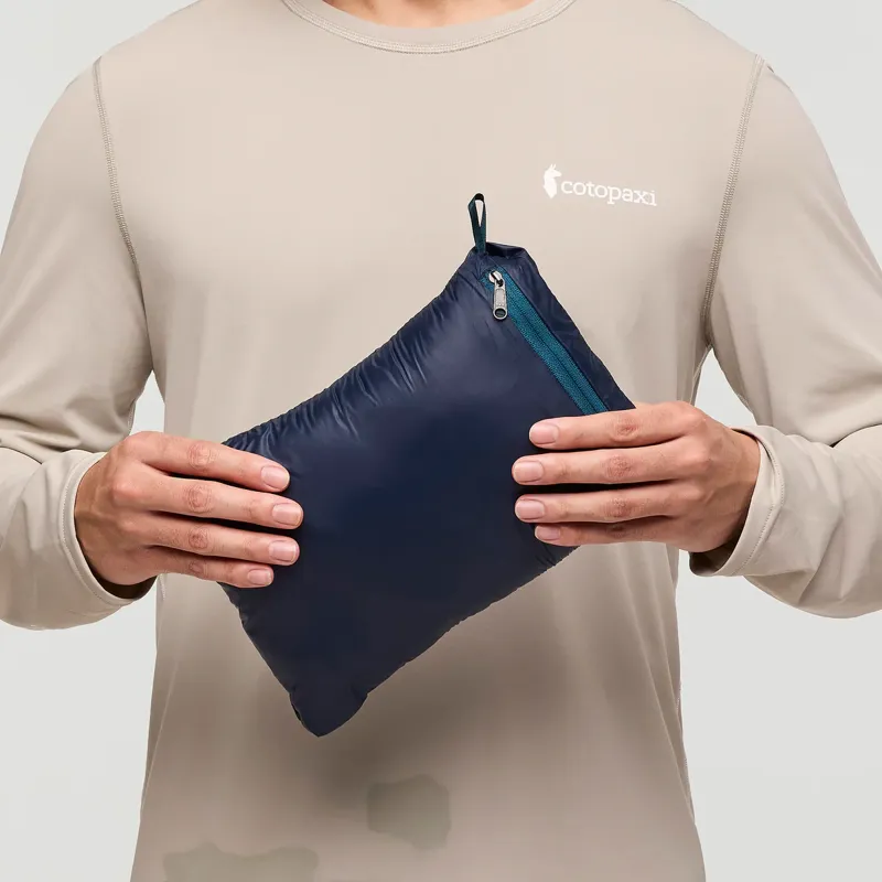 Cotopaxi Men's Fuego Hooded Down Jacket in Abyss Stripes-9