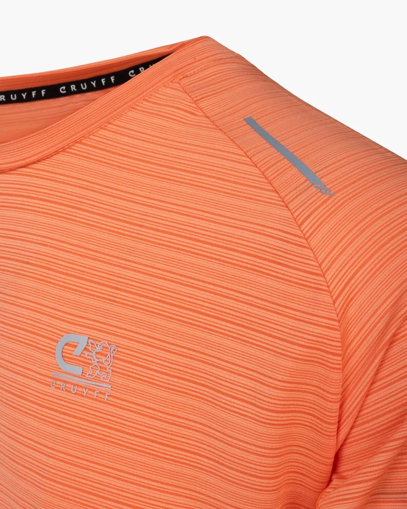 Cruyff Men's Degrees T-Shirt in Orange-5