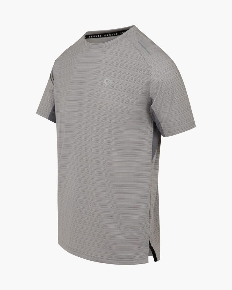Cruyff Men's Degrees T-Shirt in Grey-3