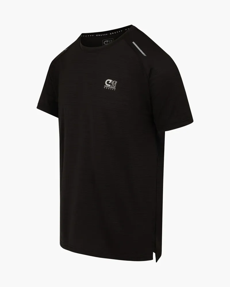 Cruyff Men's Degrees T-Shirt in Black-1
