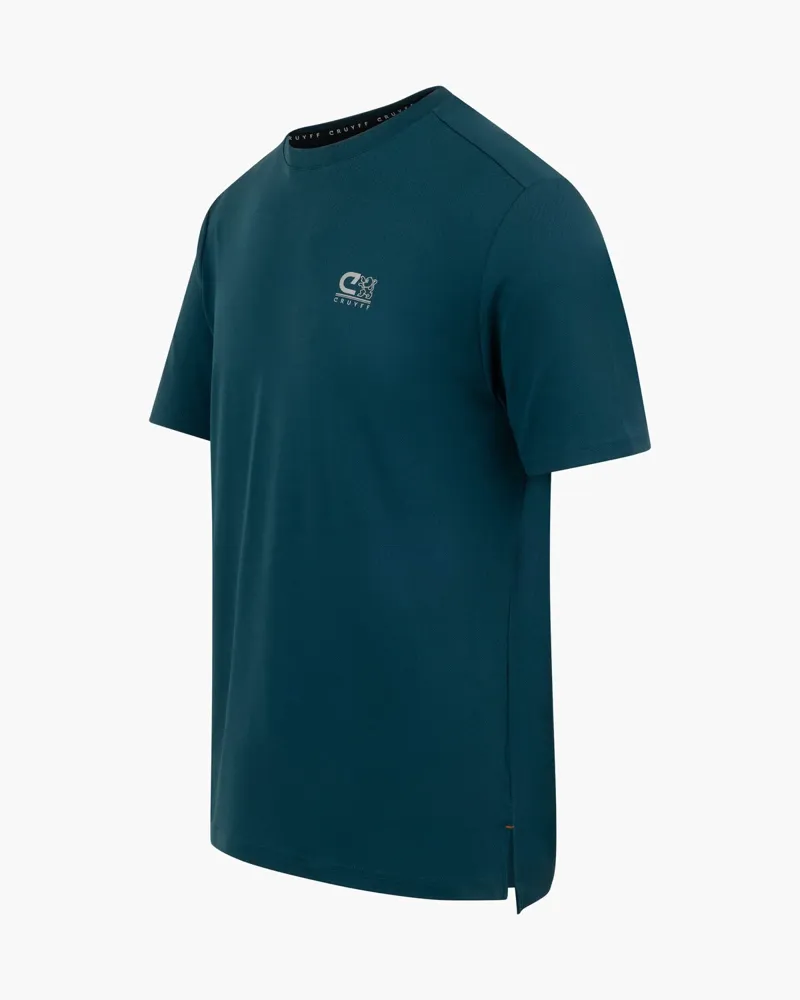 Cruyff Men's Blaze T-Shirt in Teal-3