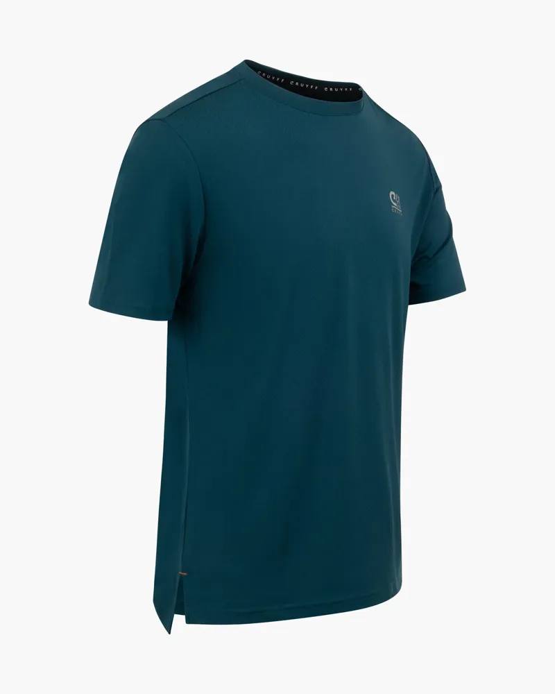 Cruyff Men's Blaze T-Shirt in Teal-2