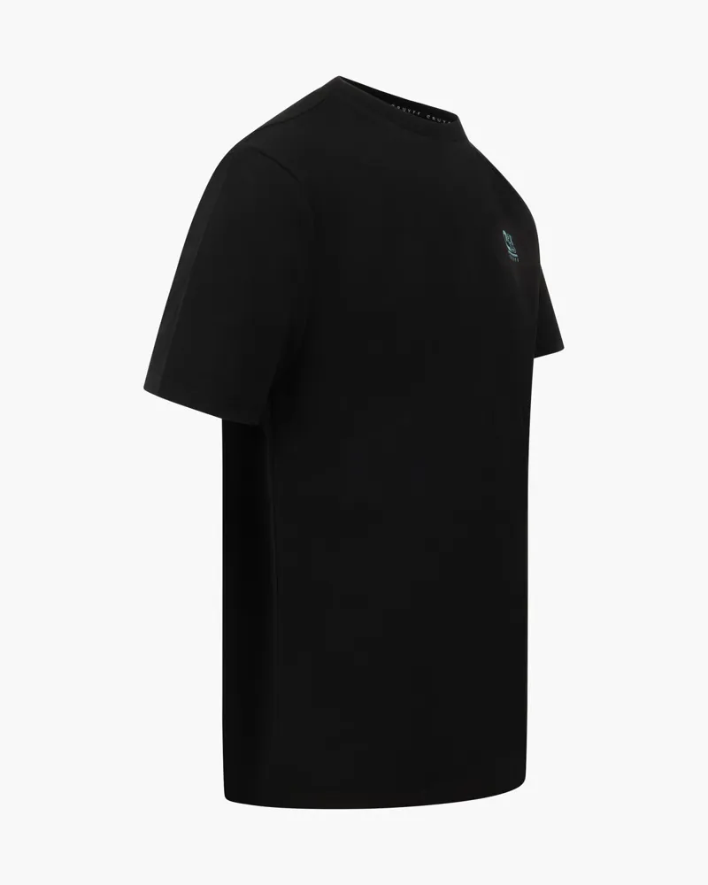 Cruyff Men's Strom Tee in Black-3