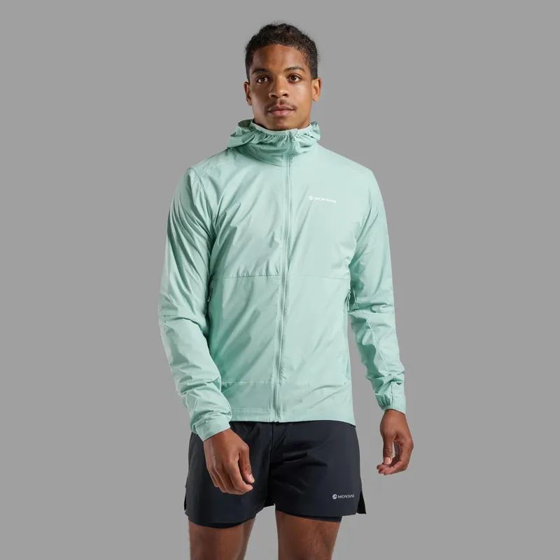 Montane Featherlite Hoodie in Sea Mist-1