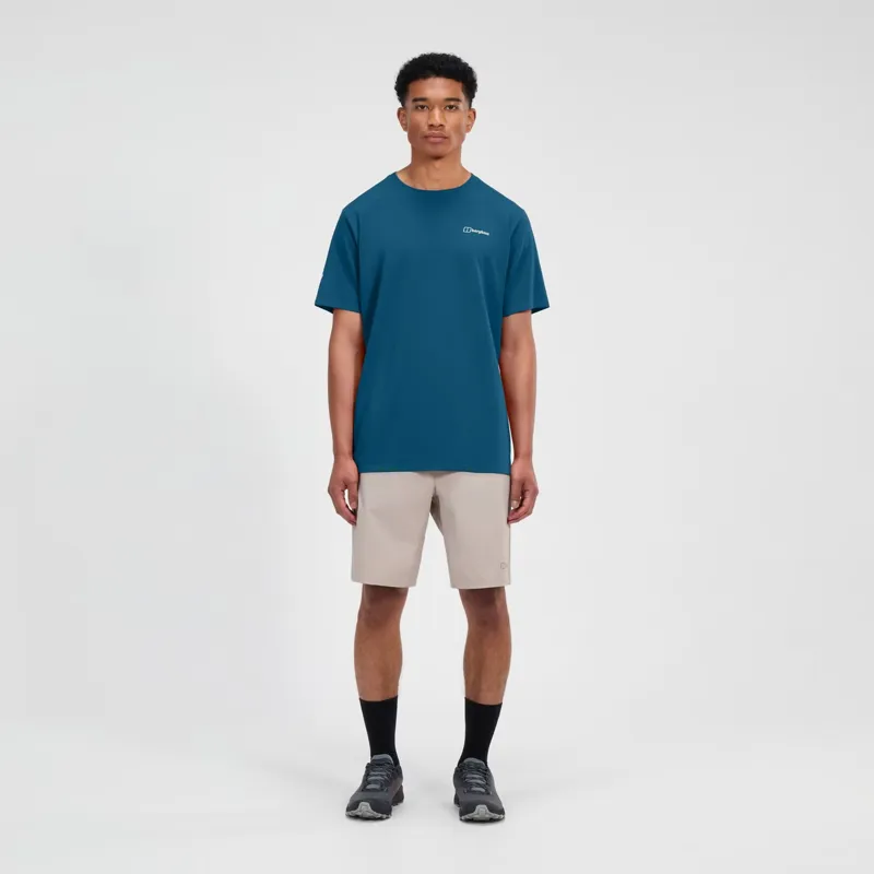 Berghaus Men's Delta Tee in Mountain Blue-10