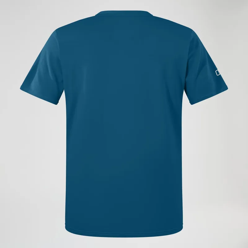 Berghaus Men's Delta Tee in Mountain Blue-1