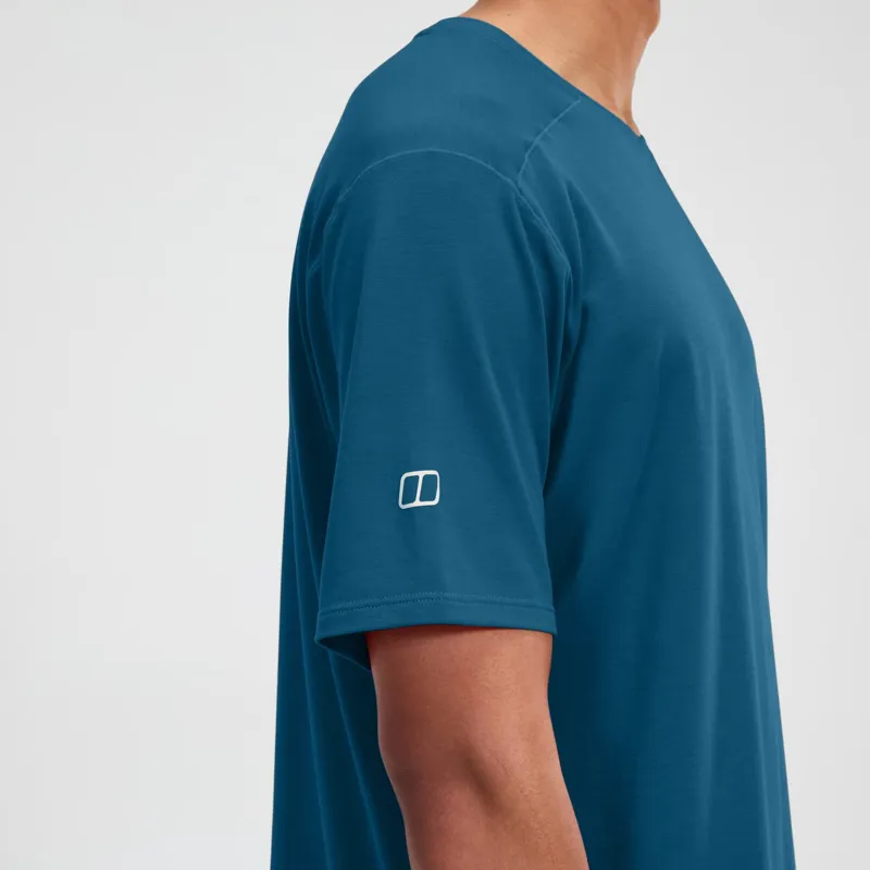 Berghaus Men's Delta Tee in Mountain Blue-6