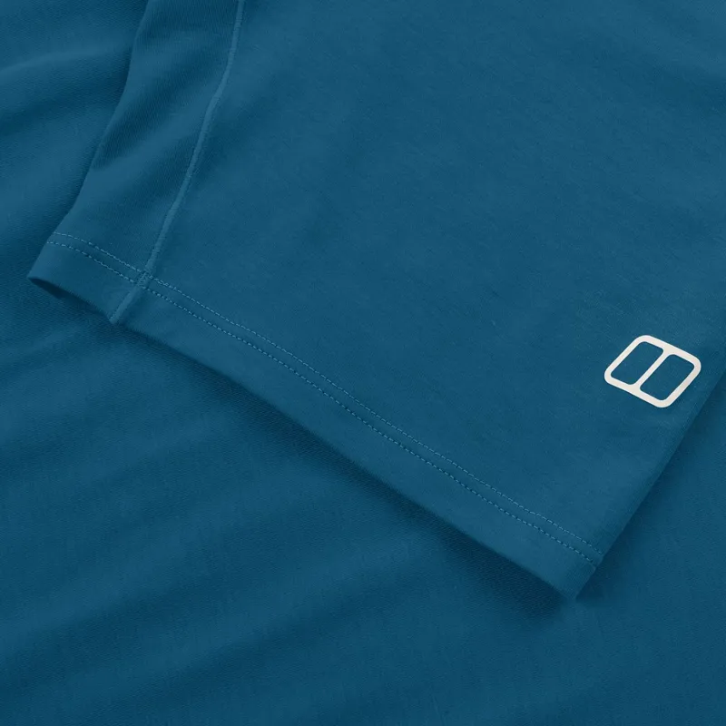 Berghaus Men's Delta Tee in Mountain Blue-7