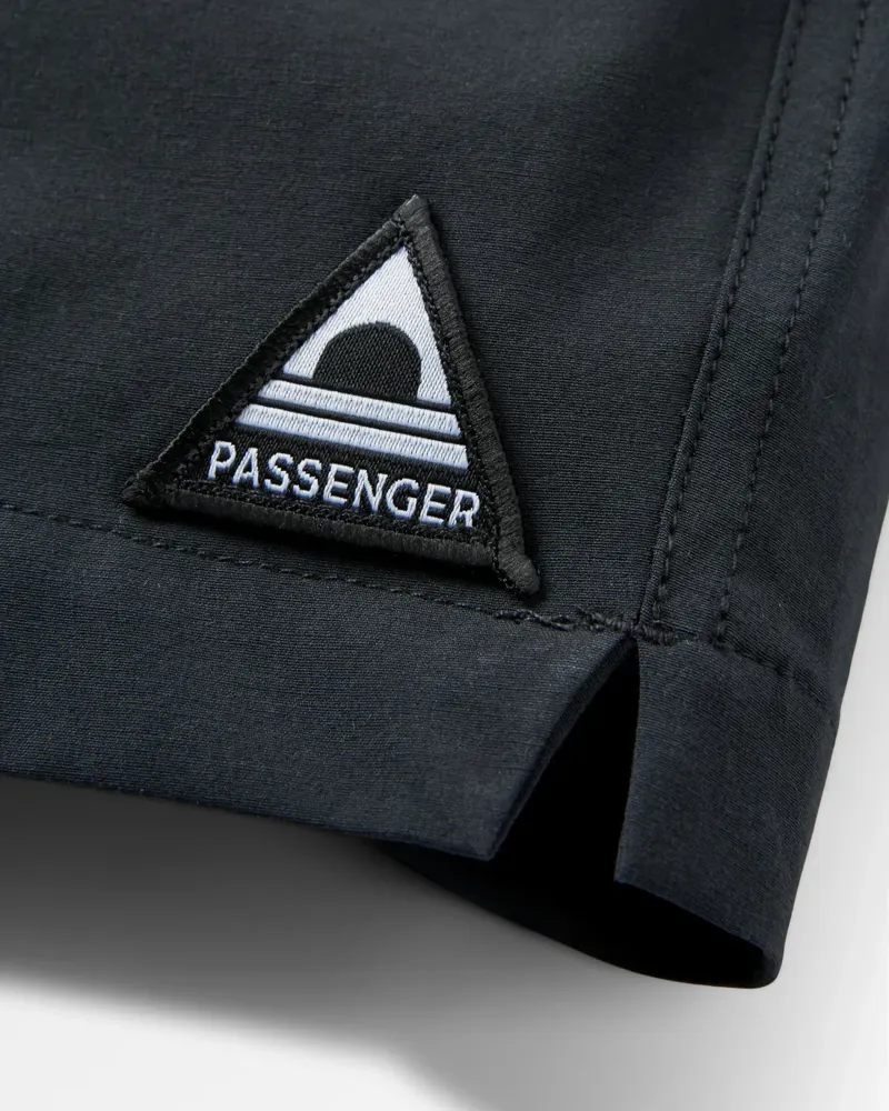Passenger Men's Traveller Organic All Purpose Shorts in Black-1